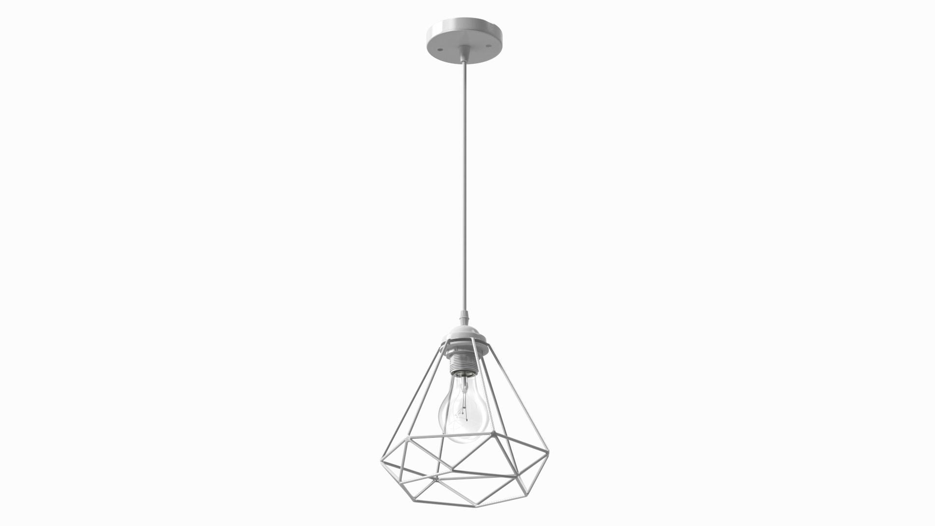 Light Fixture White 3D Model - TurboSquid 2011375