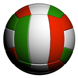 3D volleyball ball model