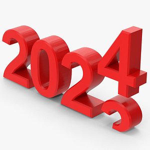 3D model 2023 To 2024 Symbol