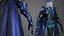 Fantasy Iron Armor Suit