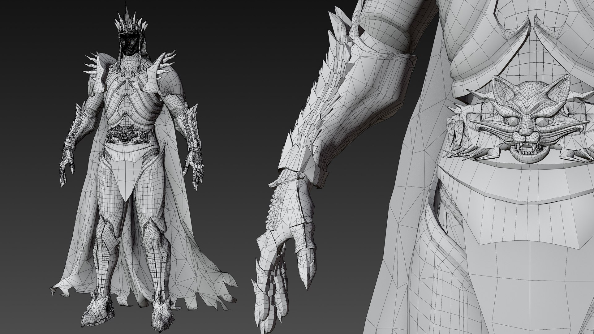 3D Fantasy Iron Armor Suit https://p.turbosquid.com/ts-thumb/o7/6RYMw1/wm/wireframe01/jpg/1678638062/1920x1080/fit_q87/3f66c8842eaaac0d2793172e3fd6189b293ff399/wireframe01.jpg