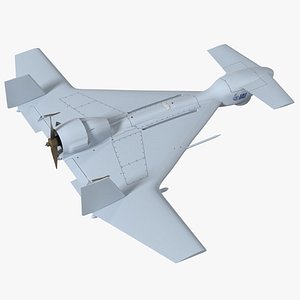 3D model IAI Harop UAV