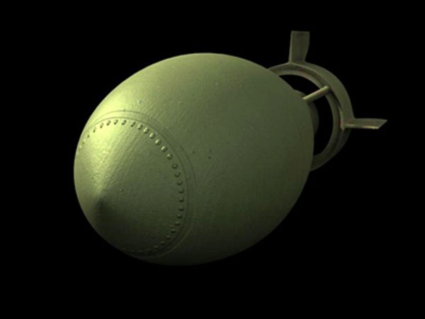 3d atom bomb model