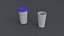 Verre en plastique