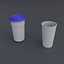 Verre en plastique