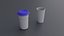 Verre en plastique