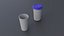 Verre en plastique