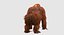 Orangutan with Fur