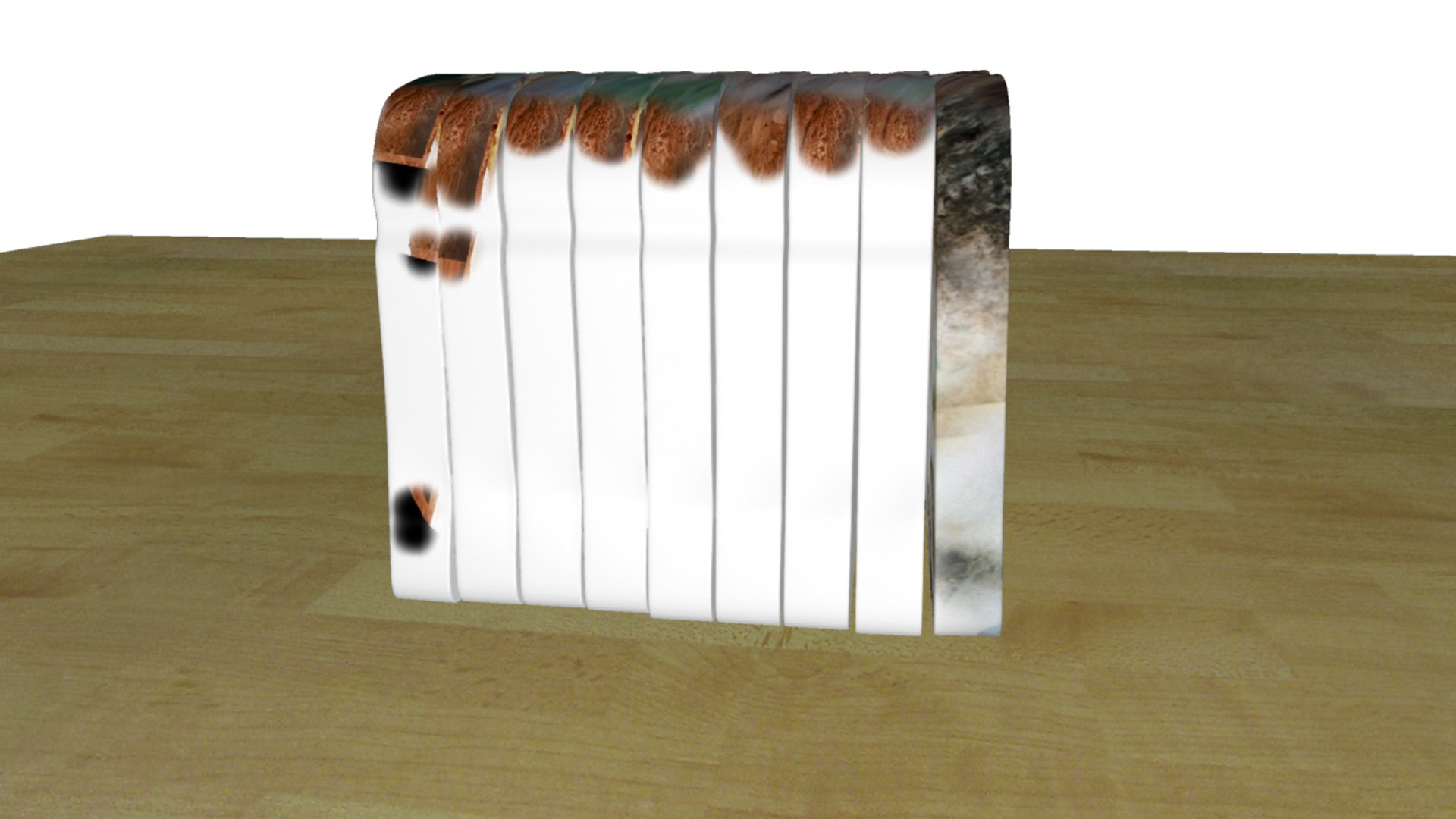mould bread 3d model