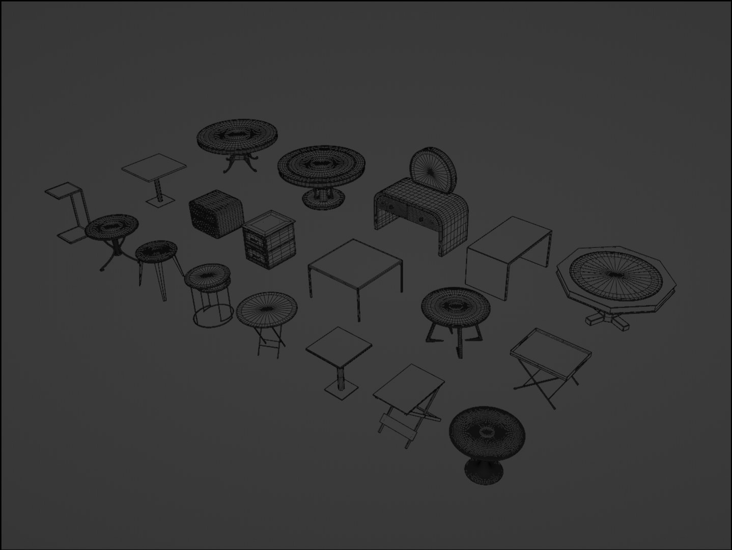 Table Collection 3D models 3D model https://p.turbosquid.com/ts-thumb/o7/Sqsnx5/yg/wireframeallrside/png/1704709019/1920x1080/fit_q87/a2fe2308977a148f27428f7cdddce7d5ffebe633/wireframeallrside.jpg
