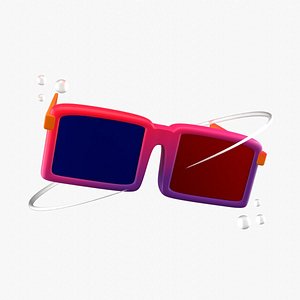 Colorful 3D Glasses