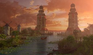 Fantasy Towers LightHouse Gate