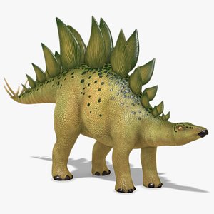 3D Stegosaurus model