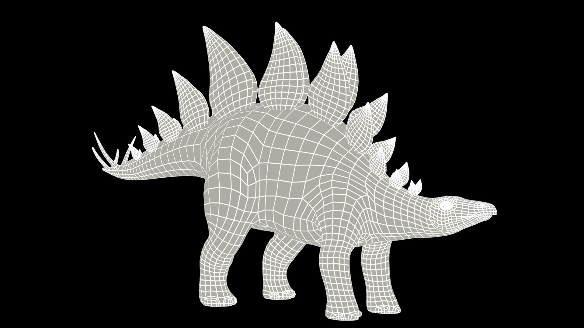 3D Stegosaurus Model - TurboSquid 2166570
