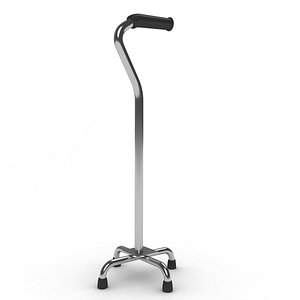 walking cane 3D