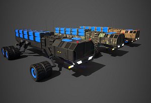 3D Rover Six model