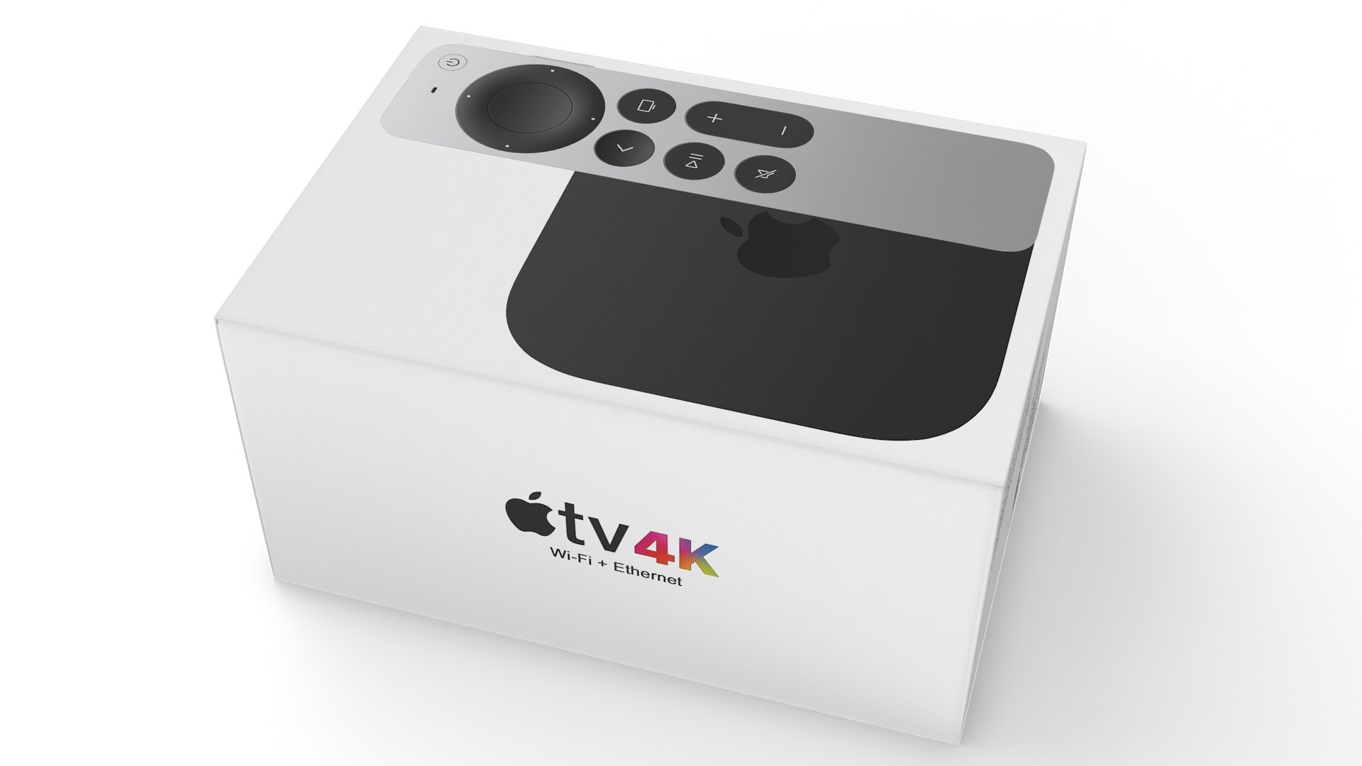 3D Apple TV 4K Packaging Box Model - TurboSquid 2220583