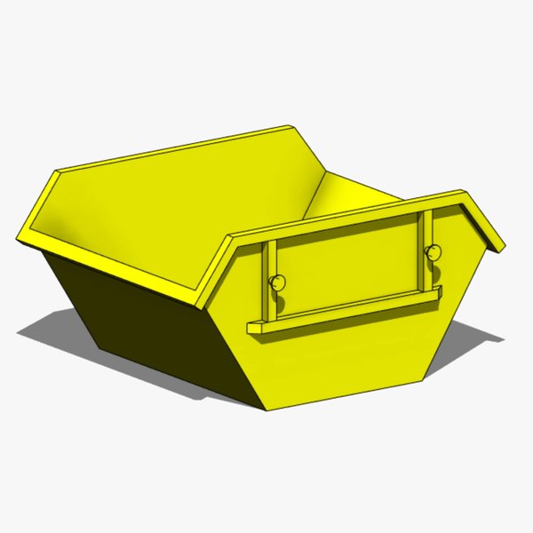 3D Parametric Skip - Revit Family model