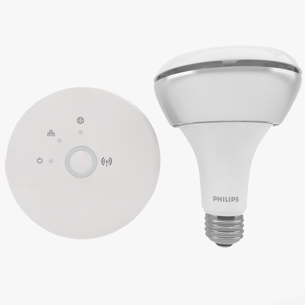 3d model philips hue br30