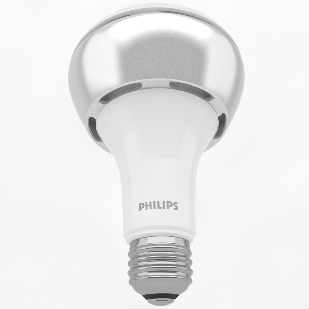 3d Model Philips Hue Br30   Bulbbottem.1 