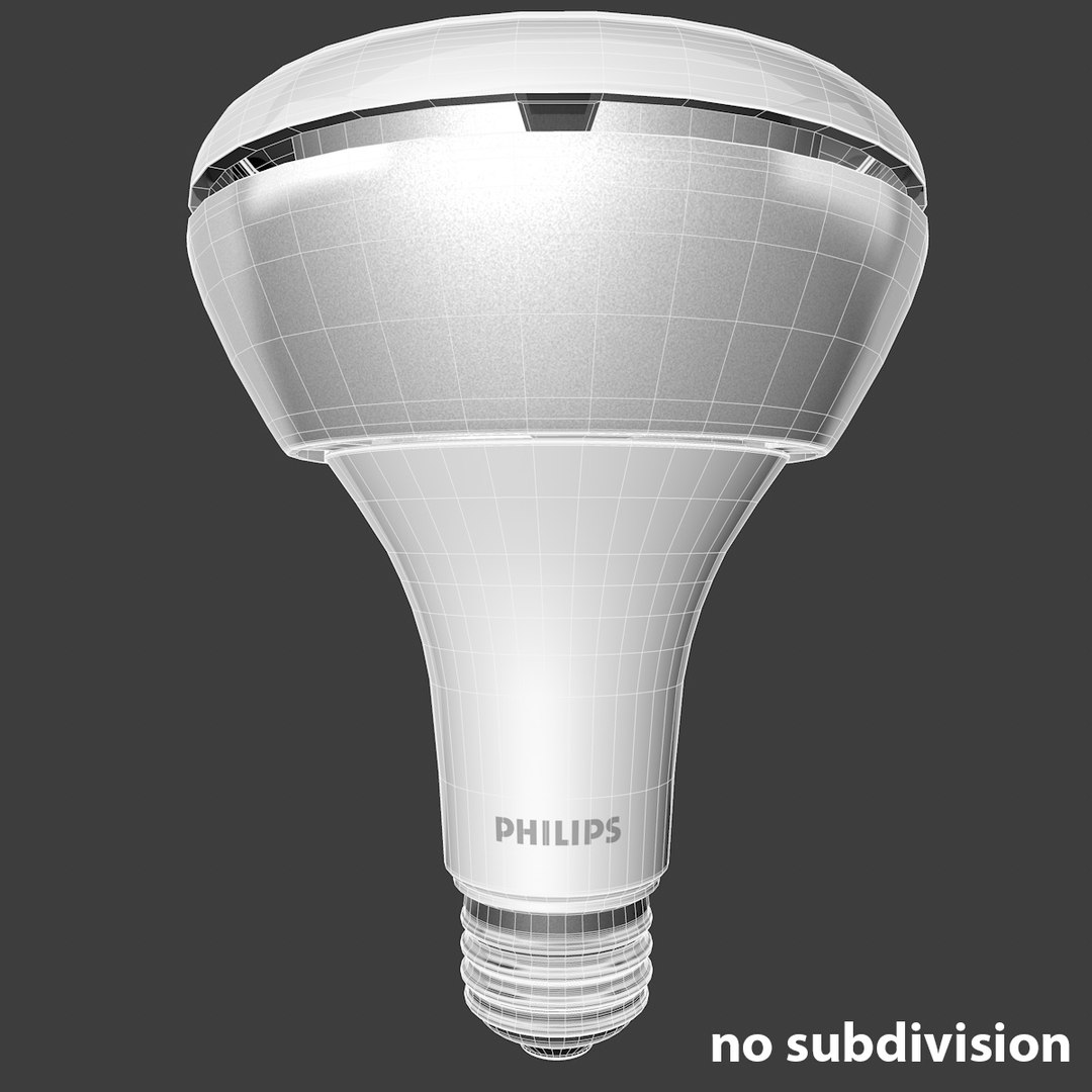 3d Model Philips Hue Br30   Bulb.0sub 