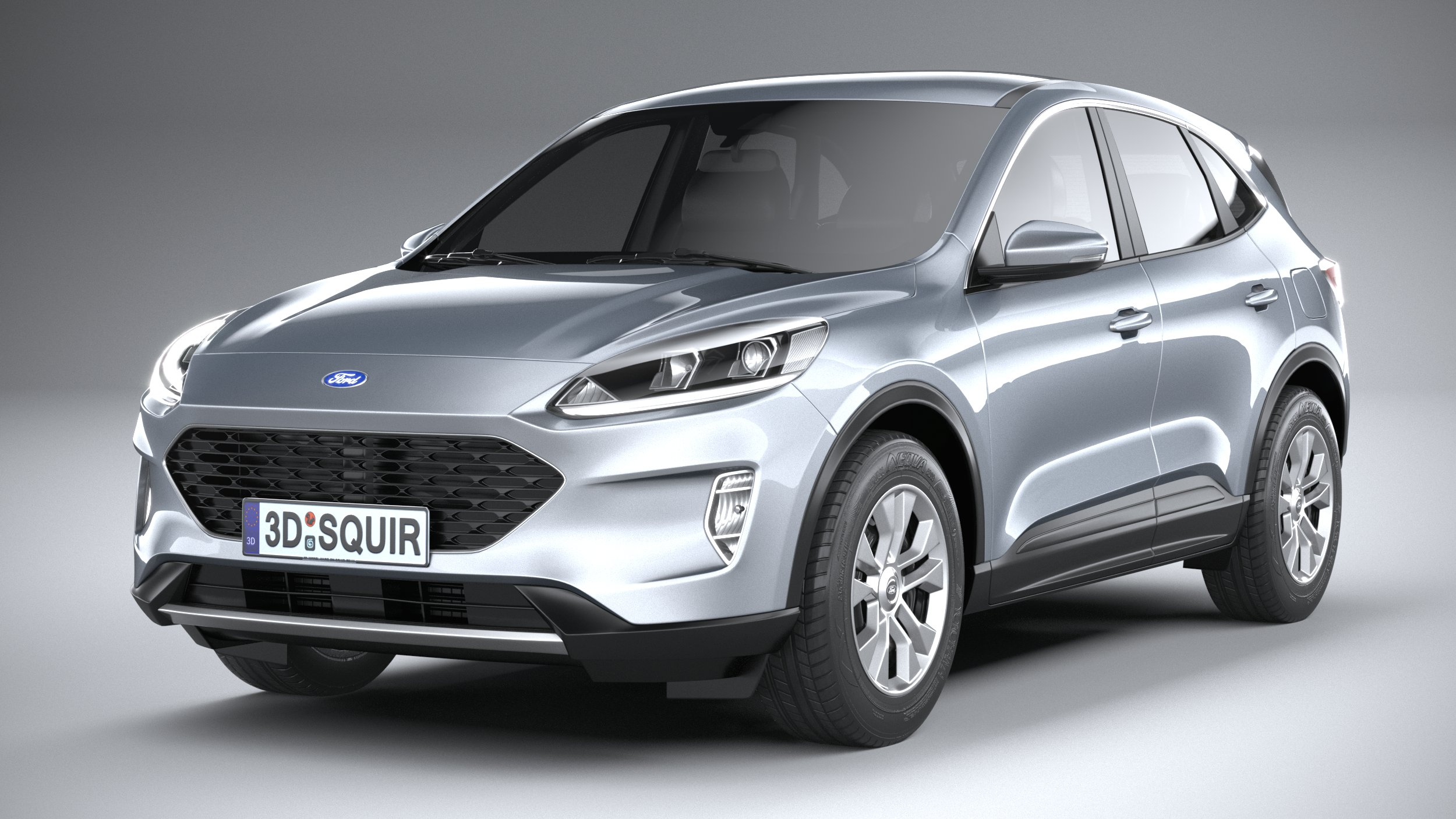 Modello 3D Ford Kuga Trend 2020 - TurboSquid 1542159