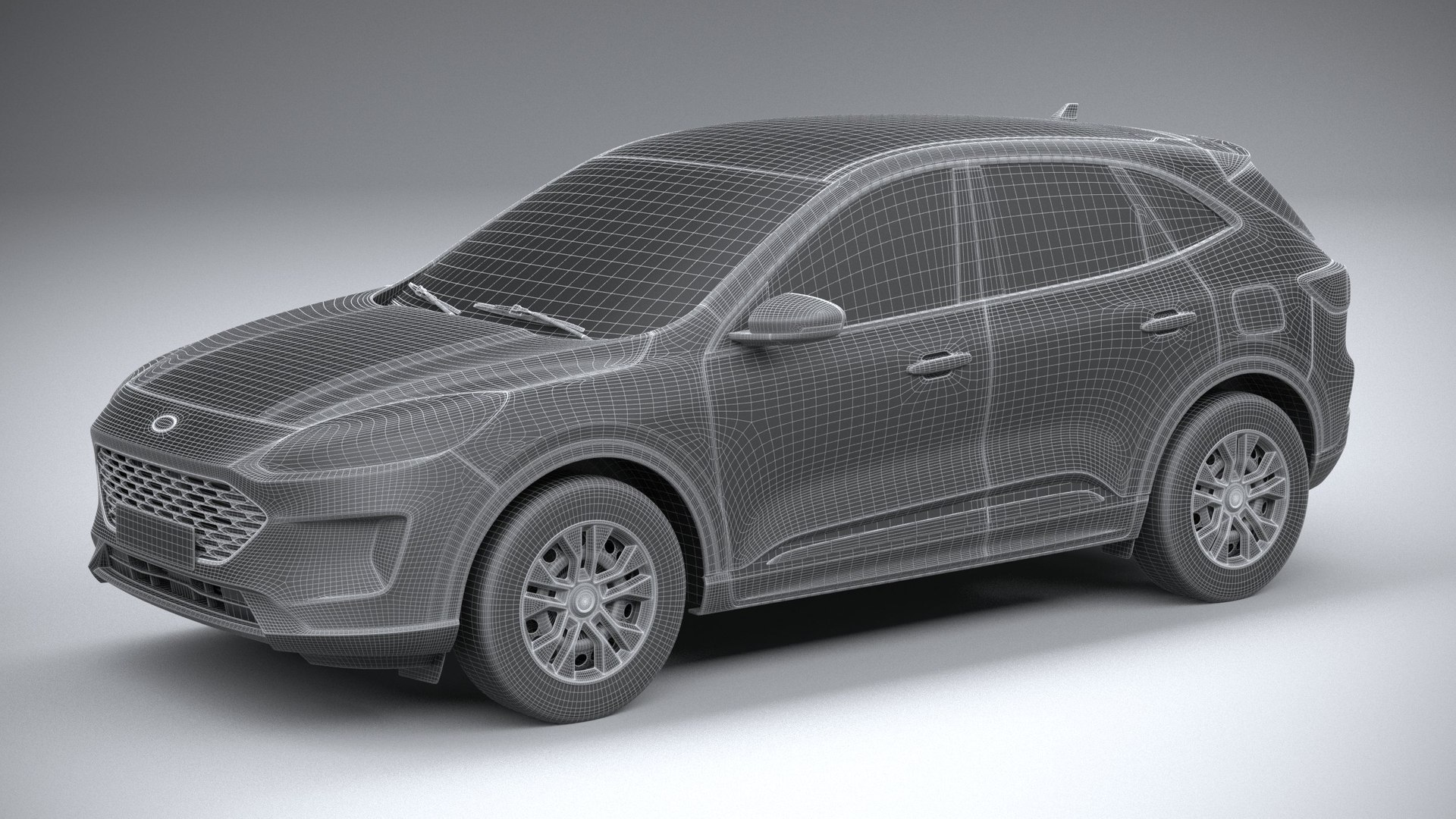3D Kuga Trend 2020 Model - TurboSquid 1542159