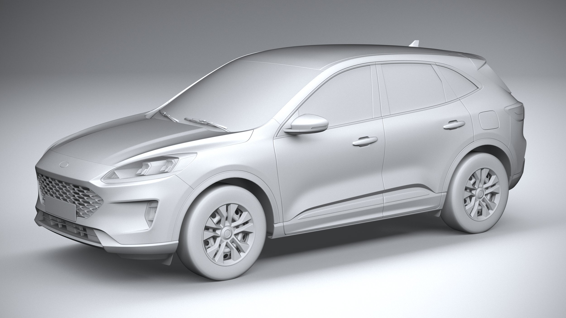 3D kuga trend 2020 model - TurboSquid 1542159