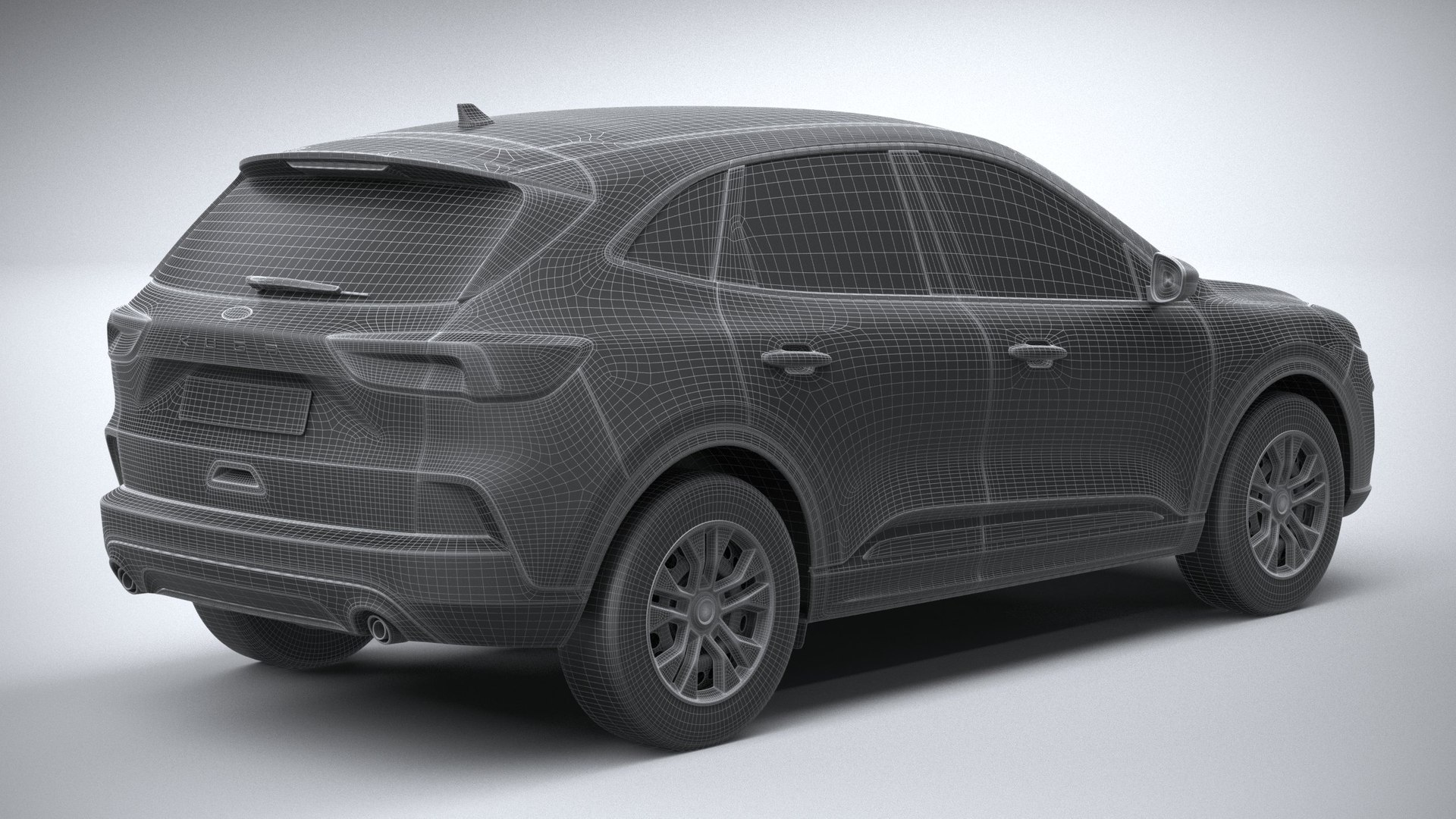 3D Kuga Trend 2020 Model - TurboSquid 1542159
