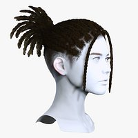 Tactical Female Braids and Locs Ponytail - Game Ready Hair Cards