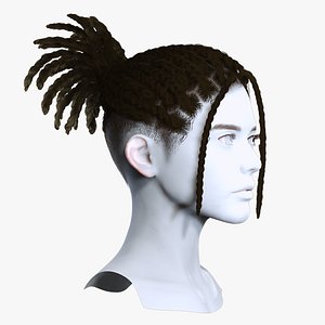 Tactical Female Braids and Locs Ponytail - Game Ready Hair Cards
