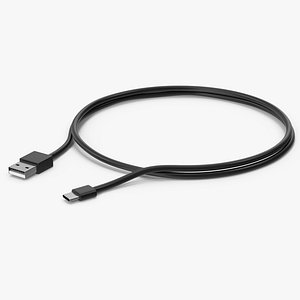 USB Cable 3D model