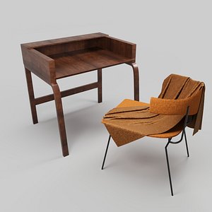 Study Desk 1 3D model