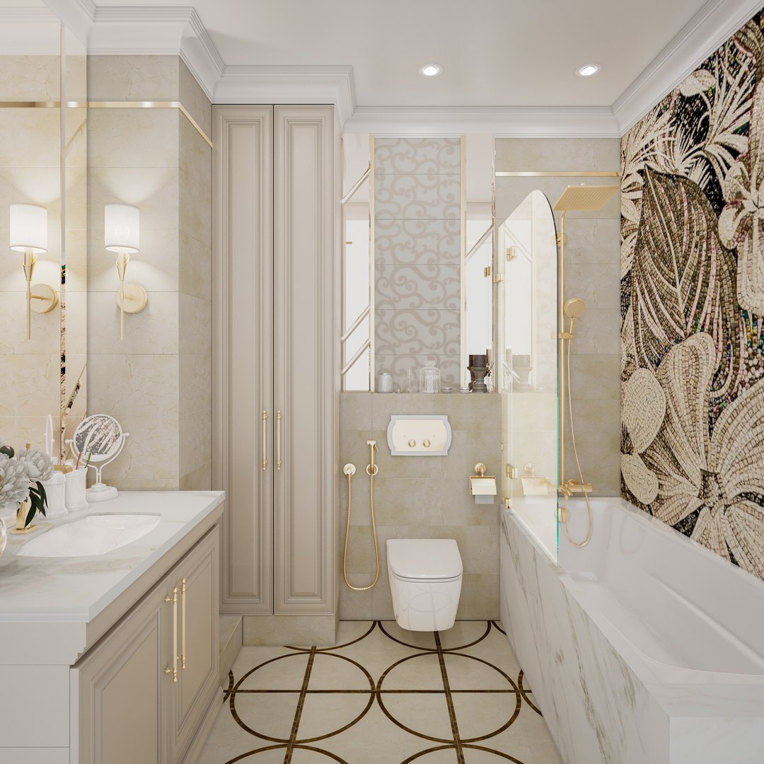 Scene of modern bathroom in gold and beige colors model https://p.turbosquid.com/ts-thumb/o7/nwtEpW/Dv/c1/jpg/1663657212/1920x1080/fit_q87/60a2980a30bd479c94814b04fde78afb17aea1a5/c1.jpg