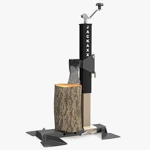 Hydraulic Vertical Log Splitter 3D model