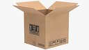 Cardboard Box 1 Open V1