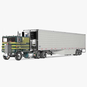 Marmon Truck with Vanguard Reefer Trailer model