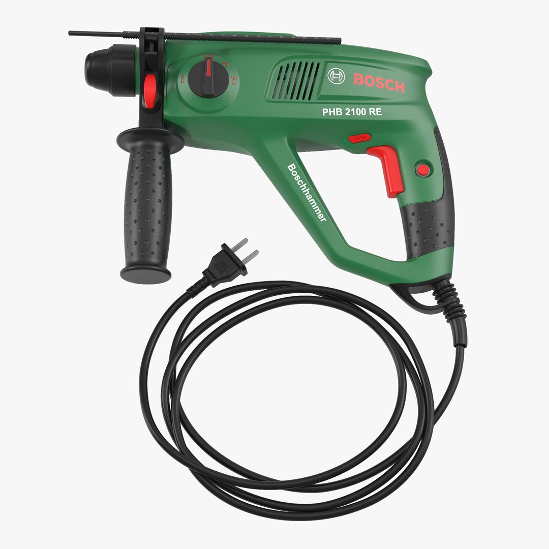 Pneumatic Hammer Bosch 3D model preview