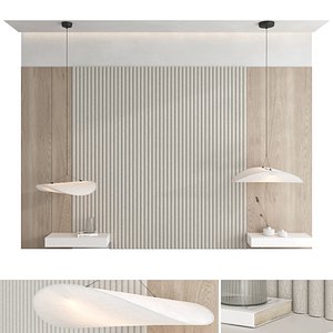 Decorative wall panel set model - TurboSquid 1567861