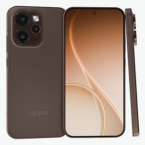 OPPO Reno 15 Caramel Brown model