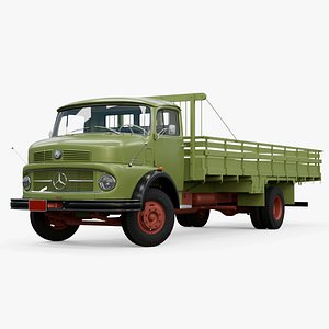Mercedes Benz L-1111 Flatbed Truck