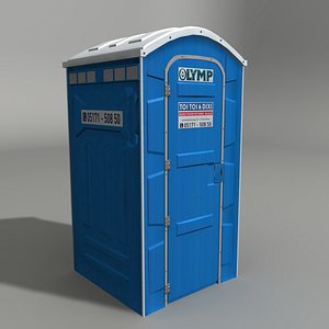 public toilet 3d model