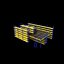 3D model Multi Level Industrial Storage 3D model