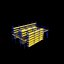 3D model Multi Level Industrial Storage 3D model