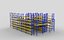 3D model Multi Level Industrial Storage 3D model