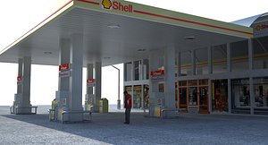 Gas station Shell