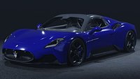 2023 Maserati MC20 Cielo 3D Model  Italian Exotic
