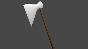 3D model Tree Cutting Axe