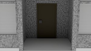 3D Soviet-Style Apartment Building 3D Model model