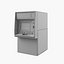 3d model of atm machine cash